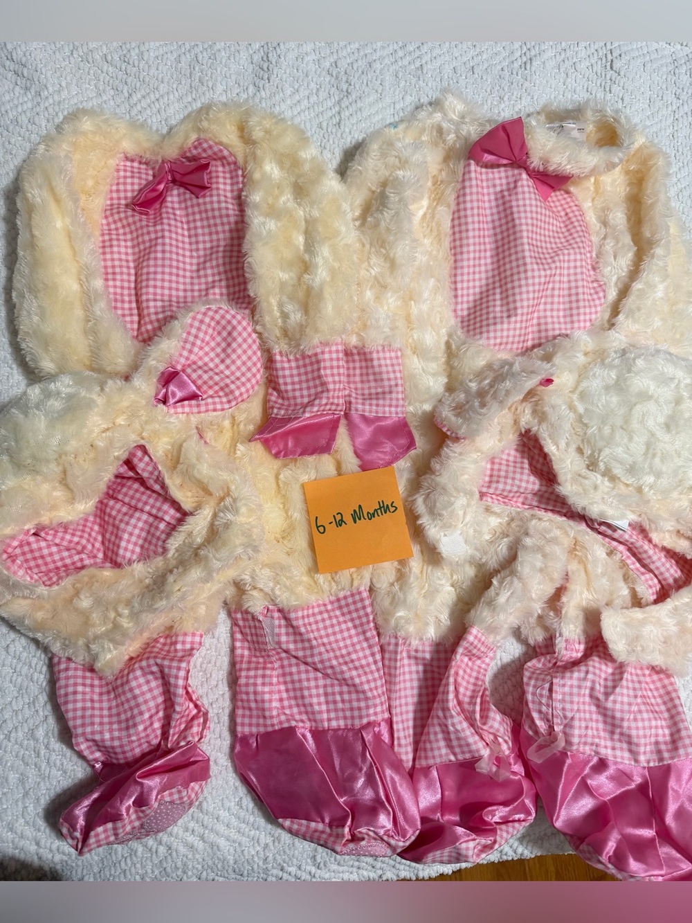 6-12 month twin baby girl LAMB/SHEEP  Halloween costumes